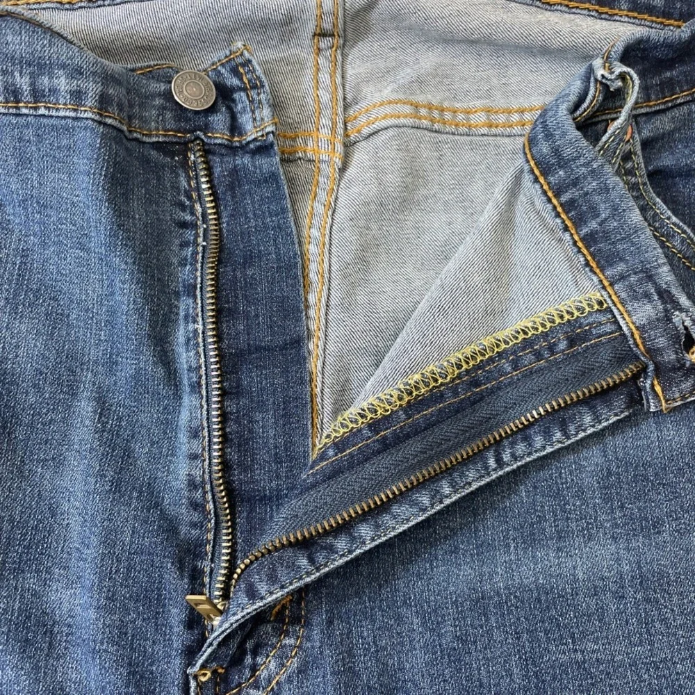 Levis 559 Relaxed Straight Jeans Mens 44x32 Medium Wash‎ Blue Denim Pants